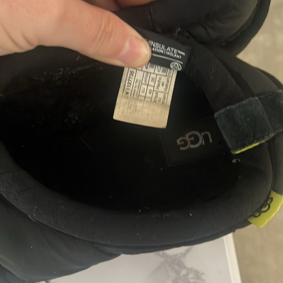 UGG  Black Quilted Slippers - Picture 3 of 11